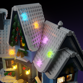 LMB 2.0 Version - LED-​Beleuchtungs-​​​​​Set für LEGO® Santa's Visit #10293